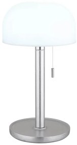 Lampă LED de masă Globo 21016N NORMAN LED/1,5W/3,7V 3000/4200/6000K argintiu