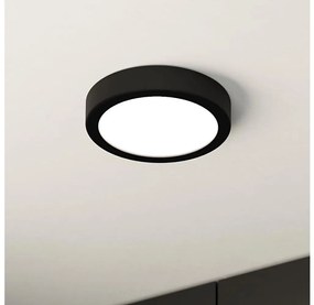 Eglo 900637 - Plafonieră LED pentru baie FUEVA LED/11W/230V IP44, neagră