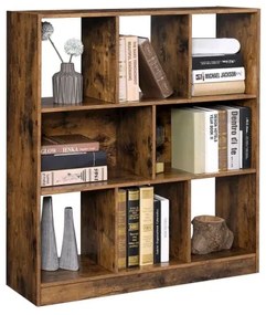 Bibliotecă NAVARO, maro