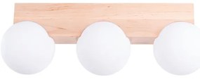 Plafonieră Sollux SL.1684 BULBO 3xG9/8W/230V fag/alb