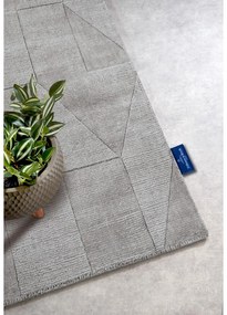 Covor tip traversă gri țesut manual din lână 80x250 cm Ursule – Villeroy&amp;Boch