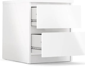 Noptieră albă Naia - Tvilum