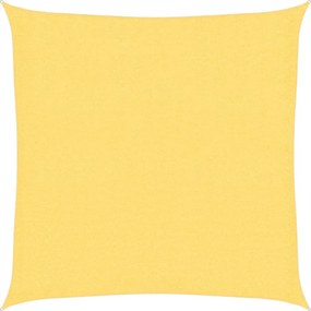 vidaXL Pânză parasolar, bej, 3x3 m, HDPE, 160 g/m²