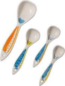 Set 4 linguri din ceramica, Sardines