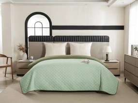 Cuvertura de pat MICROVELLE, verde Dimensiune: 220 x 240 cm