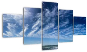Tablou cu cerul și nori (125x70 cm), în 40 de alte dimensiuni noi