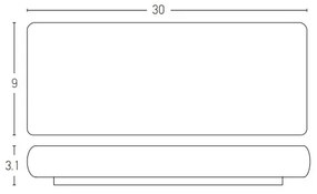 Aplică LED de exterior 2xLED/10W/230V IP65 antracit Zambelis E240