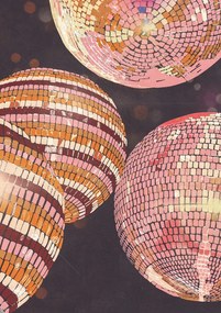 Ilustrație Disco balls, Gigi Rosado