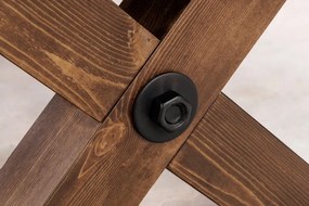 Masuta de cafea design industrial GOLIATH 110cm pin