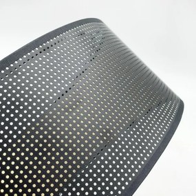 Plafonieră SIRJA PLISADO 3xE27/15W/230V Ø 35 cm negru/auriu