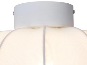 Plafonieră Japandi albă 27cm - Plu Asyesha