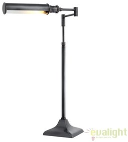 Lampa de masa design LUX cu brat articulat, Kingston bronz 111540 HZ
