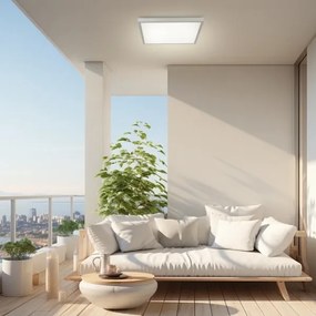 Brilagi FRAME SMART - corp de iluminat LED reglabil pentru baie LED/50W/230V 60x60 IP44 + telecomandă