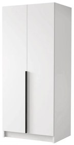 Dulap de haine Smagano I (Alb + Negru) . 1105796