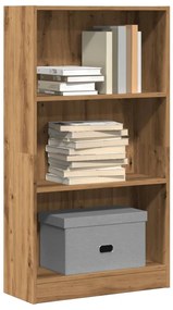 vidaXL Bibliotecă, stejar artizanal, 60x24x109 cm, lemn prelucrat