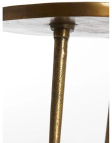 Măsuță auxiliară din metal 60x80 cm Lienz – Light &amp; Living