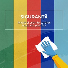 HOMCOM Set Construcții Moi pentru Copii 1-3 Ani cu 5 Blocuri, Multicolor | Aosom Romania