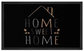 Covoraș intrare Hanse Home Sweet Home, 45x75 cm, negru
