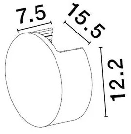 Aplica de perete ambientala din ghips AWA