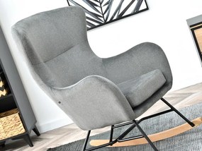 Fotoliu Nesia (gri + negru). 1110330