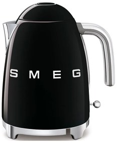 Ceainic electric negru din oțel inoxidabil 1,7 l Retro Style – SMEG