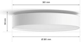 Philips Hue ENRAVE M LED 19,2W 230V alb cu telecomandă, dimabil