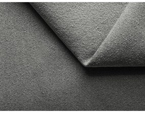 Șezlong modular gri cu tapițerie din țesătură bouclé (cu colț pe partea dreaptă) Ailani – Makamii