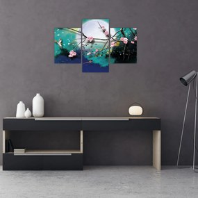 Tablou - Copac,grafic (90x60 cm)