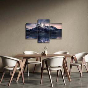 Tablou lacul cu munte (90x60 cm)