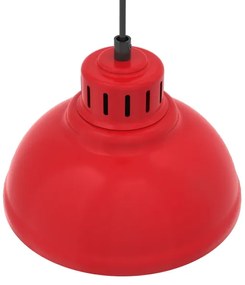 Lampa suspendata ALTAR 1xE27/60W roșu
