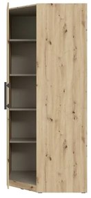 Dulap de colț MARO 94x213 cm, stejar artisan