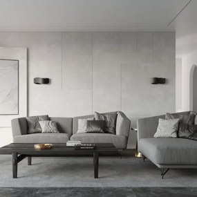 Aplică TILA 2xG9/40W/230V 40 cm neagră Sollux SL.1020