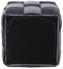 Taburet Casel velvet gri Tap.252