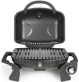 Gratar portabil pe gaz Livoo DOC275, 3.5kW, Aprindere automata, Negru