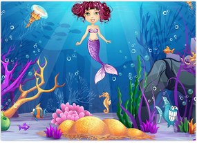 Tablou - Sirenă (70x50 cm)