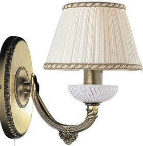 Aplica de perete din alama 1 brat design italian 5400