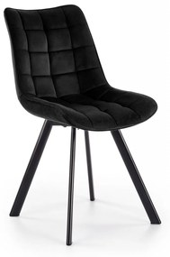 Scaun K332 velvet negru