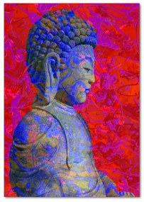 Tablou Printat Pe Sticlă Abstracție buddha