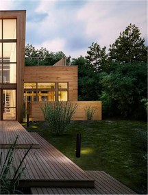 Stalp LED iluminat exterior ambiental IP65 TAGLIO H-65cm