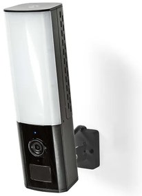Nedis WIFICOL10CBK - Cameră exterior Full HD 1080p cu LED și Wi-Fi IP65
