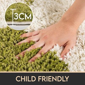 Covor pentru copii verde/crem ø 100 cm Fun – Ayyildiz Carpets