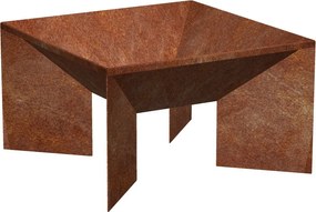 Fokus Focar de grădină 50 x 50 x 30 cm, corten CORGARDEN 1016