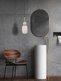 Pendul design decorativ modern MARBLE alb