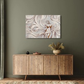 Tablou - Zeița motiv floral (90x60 cm)