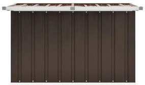 46260 vidaXL Ladă de depozitare pentru grădină, maro, 109 x 67 x 65 cm