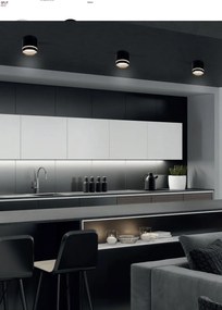 Spot aplicat tavan SPLIT alb