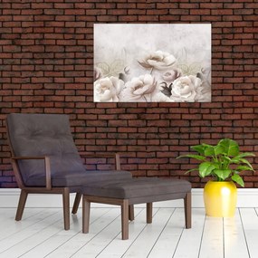 Tablou - Tufe roz (90x60 cm)