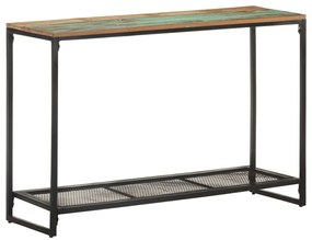 vidaXL Masă consolă, 110 x 35 x 75 cm, lemn masiv reciclat