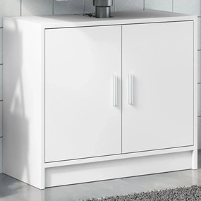 vidaXL Dulap de chiuvetă, alb, 63x29x55 cm, lemn prelucrat