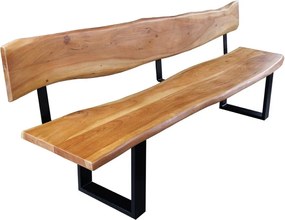 Banca design industrial vintage Mammut 200cm, salcam A-46154 VC